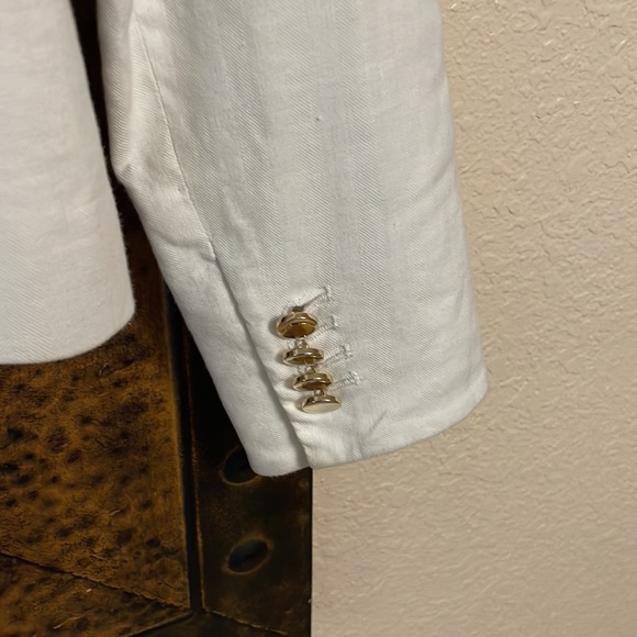 Veronica Beard Women’s Blazer Dickey Jacket White Off White Single button Size 2 - Picture 8 of 16